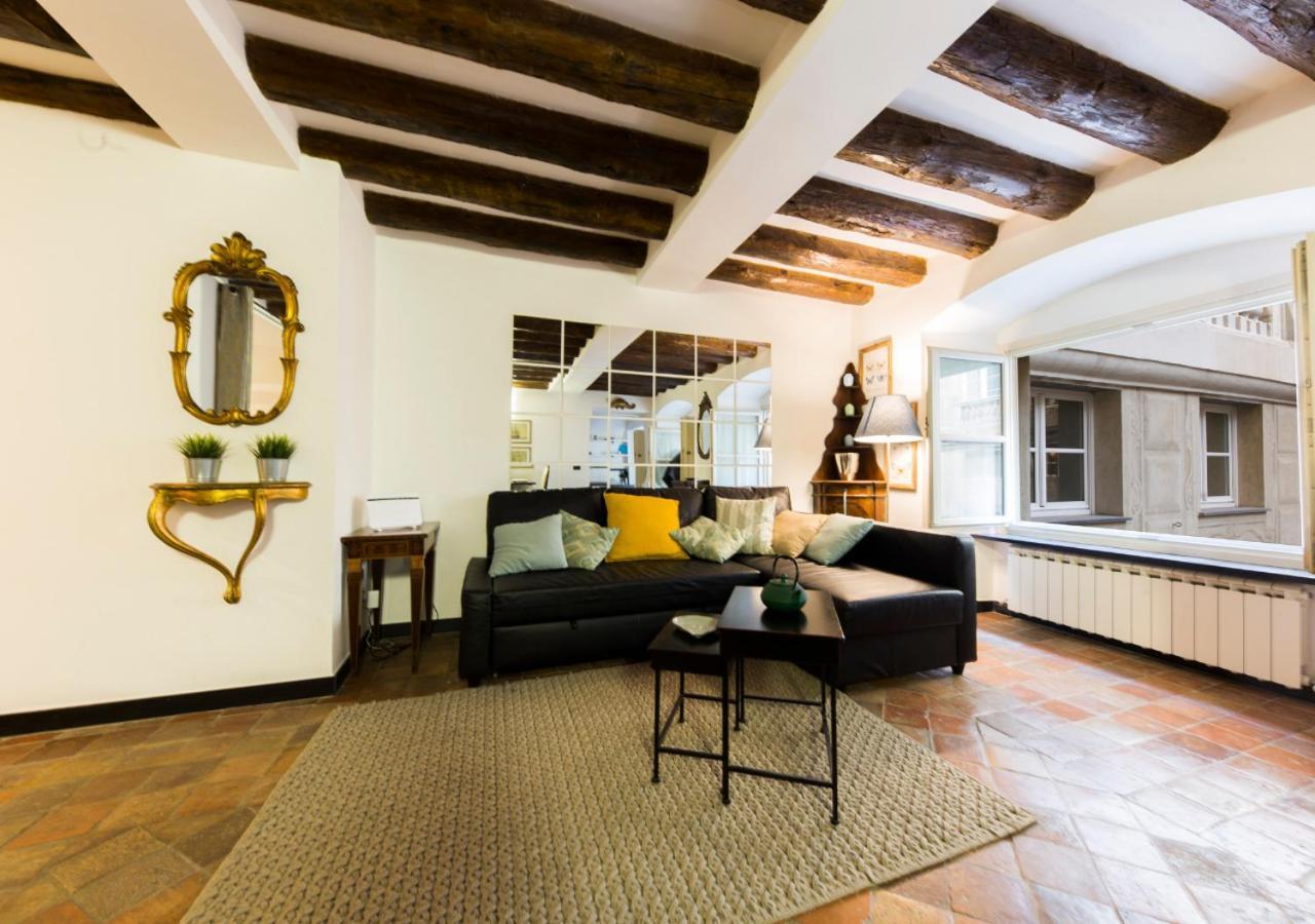 热那亚Elegante Loft In Centro Storico Acquario公寓 外观 照片