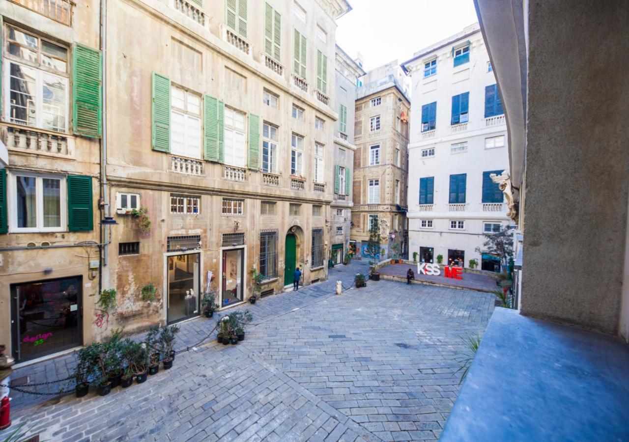 热那亚Elegante Loft In Centro Storico Acquario公寓 外观 照片