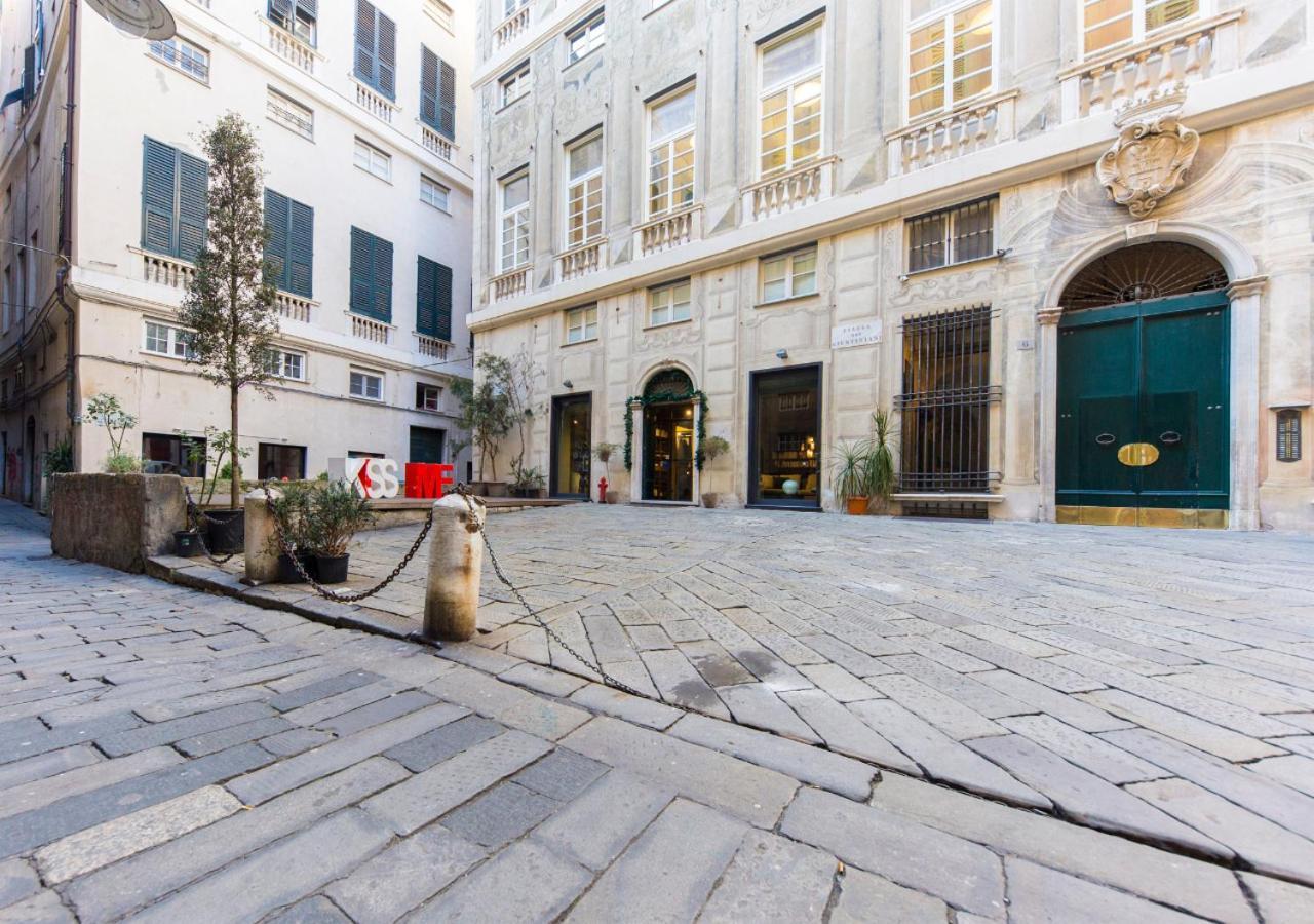 热那亚Elegante Loft In Centro Storico Acquario公寓 外观 照片